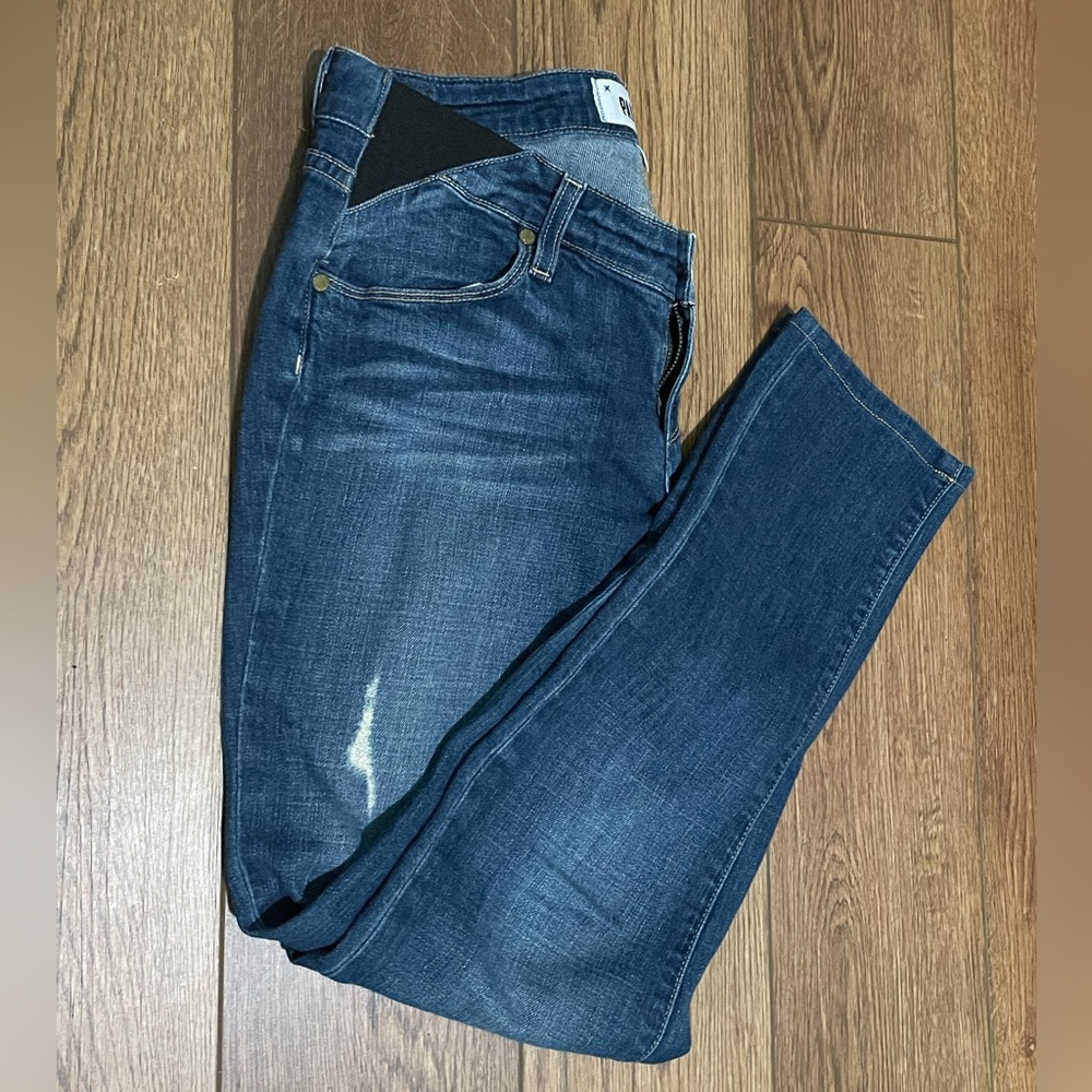 PAIGE Maternity Jimmy Jimmy Skinny Blue Jeans
